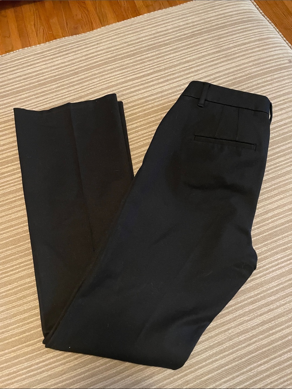 White House Black Market Women's Black Boot Cut Dress Pants